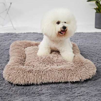 Puppy Bed for Small Dogs, Washable Crate Bed Cushion, 24 INCH
