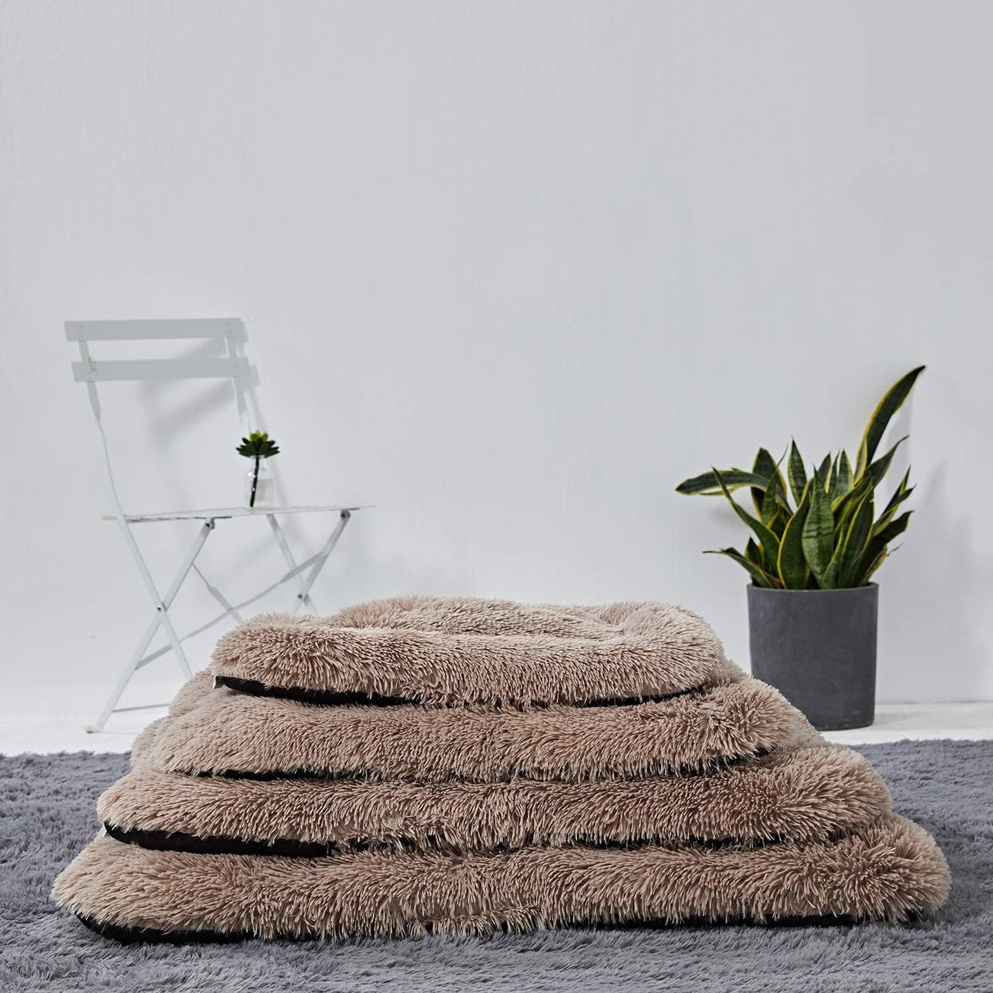 Puppy Bed for Small Dogs, Washable Crate Bed Cushion, 24 INCH